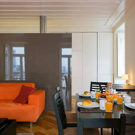 شقة Guestready - Sleek Flat Near Santa Justa Lift Lisboa